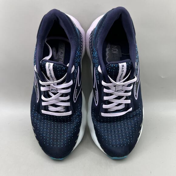 Brooks Glycerin GTS 20 Running Shoes Women Size 8 B Blue Comfort Low Sneakers - Picture 5 of 10